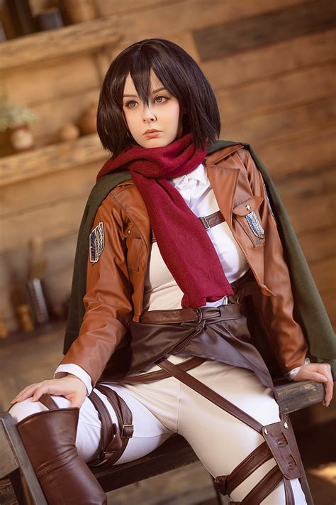 sexy mikasa cosplay|Mikasa cosplay by Disharmonica on DeviantArt